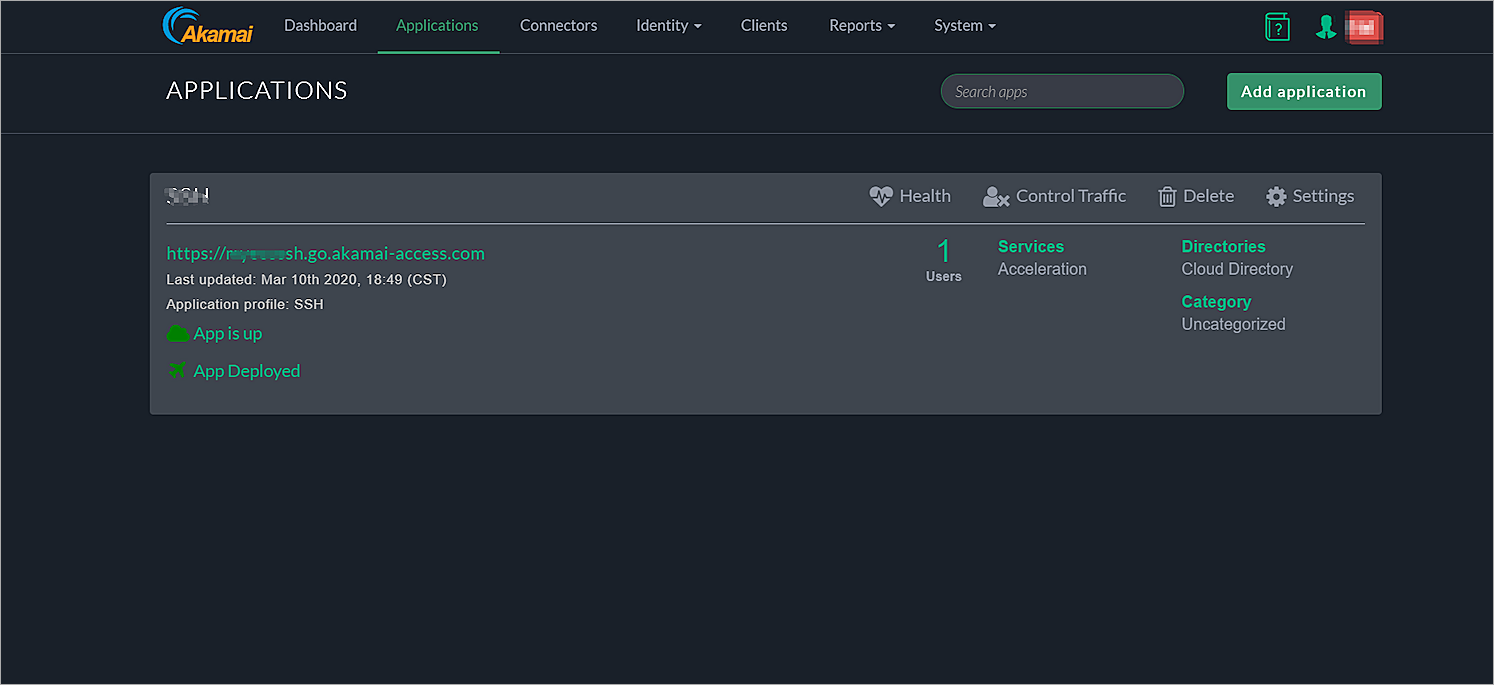 Screenshot of Akamai, picture4